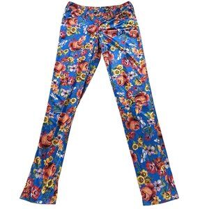 90s Y2K Vintage Lip Service Hot Pants Womens S Floral Low Rise Whimsy Rave Club